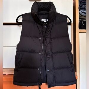 Aritzia TNA The Super Puff Vest 2XS no hood
